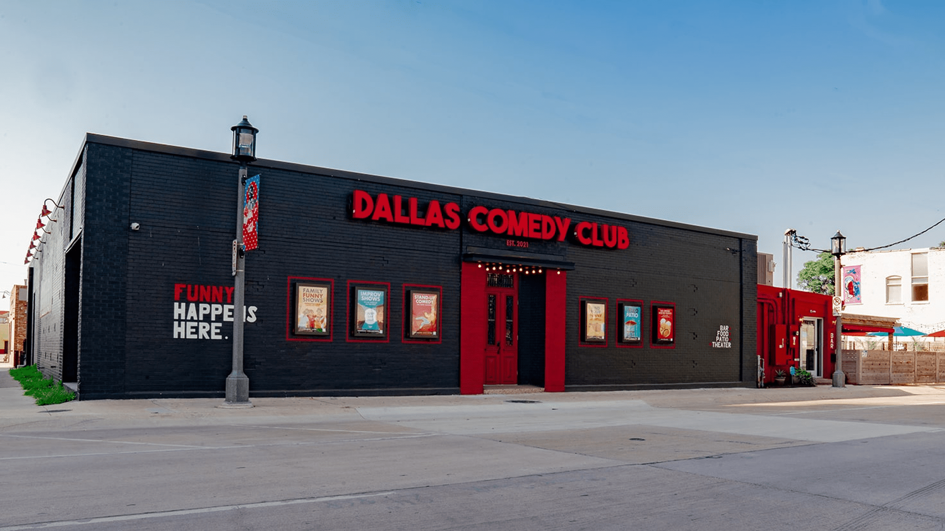 Dallas Comedy Club Drone Dallas