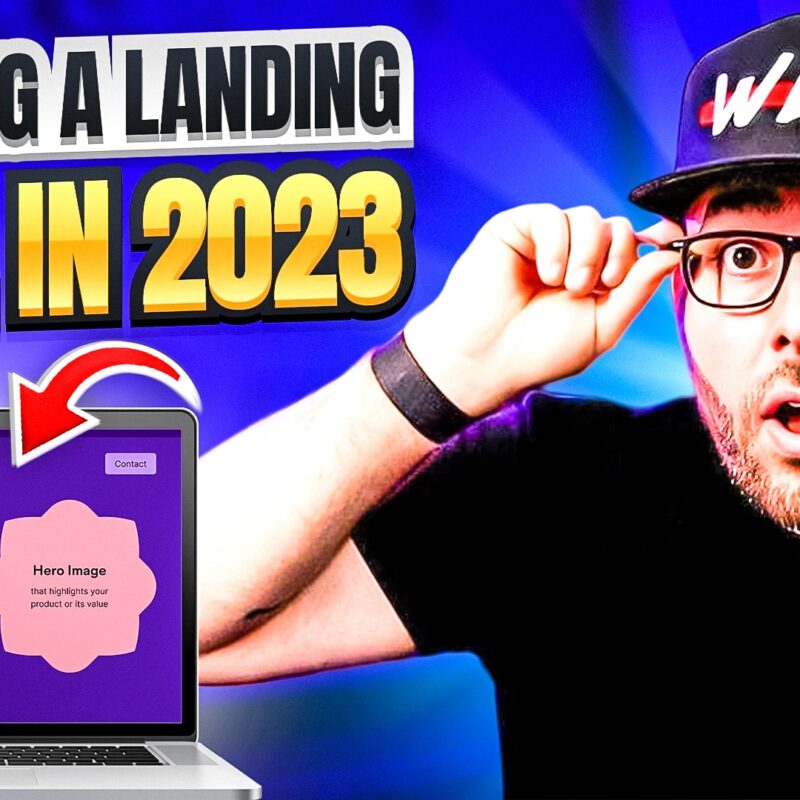 How to build a landing page in 2023