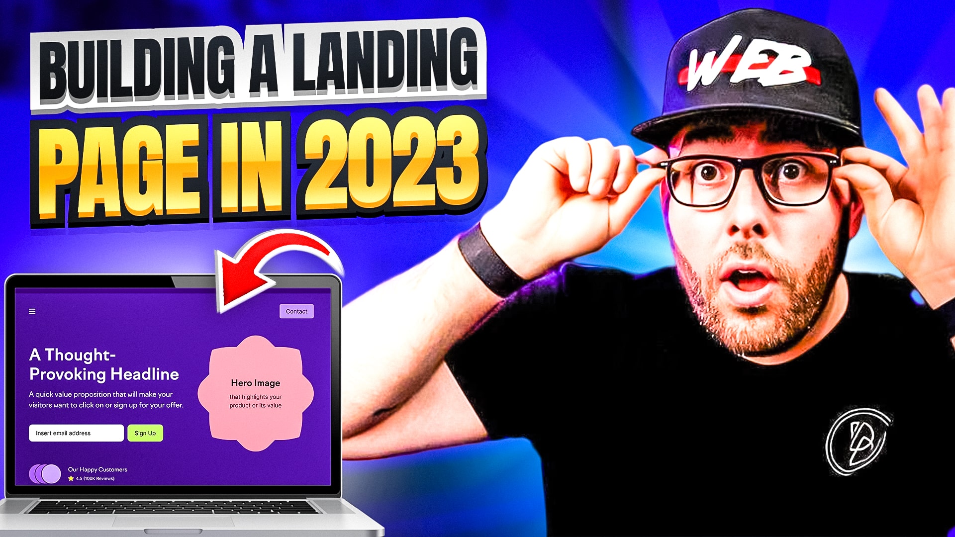 How to build a landing page in 2023