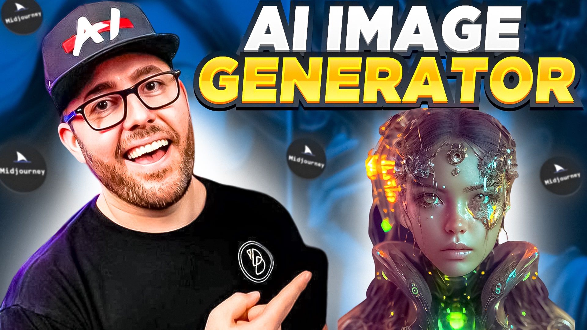 What is an AI image generator