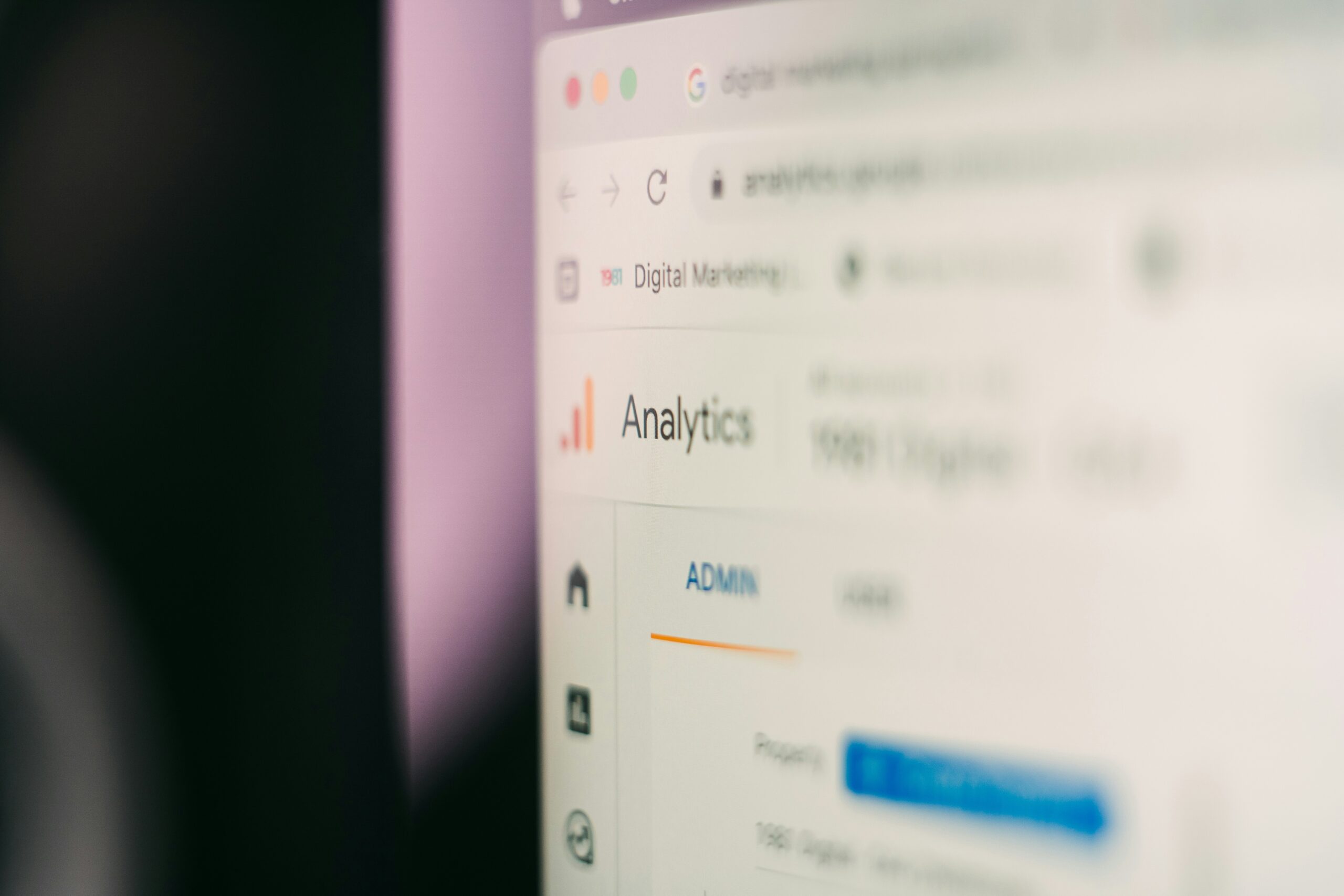 A close-up of a digital analytics dashboard, highlighting the importance of data-driven insights for optimizing SEO and driving e-commerce success.